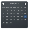 月历桌面部件:Month Calendar Widget